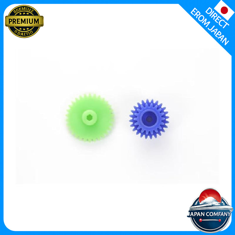 Tamiya Mini 4WD AO Parts AO-1032 Mini 4WD G-6 Blue and G-10 Light Green Gears (1 each)