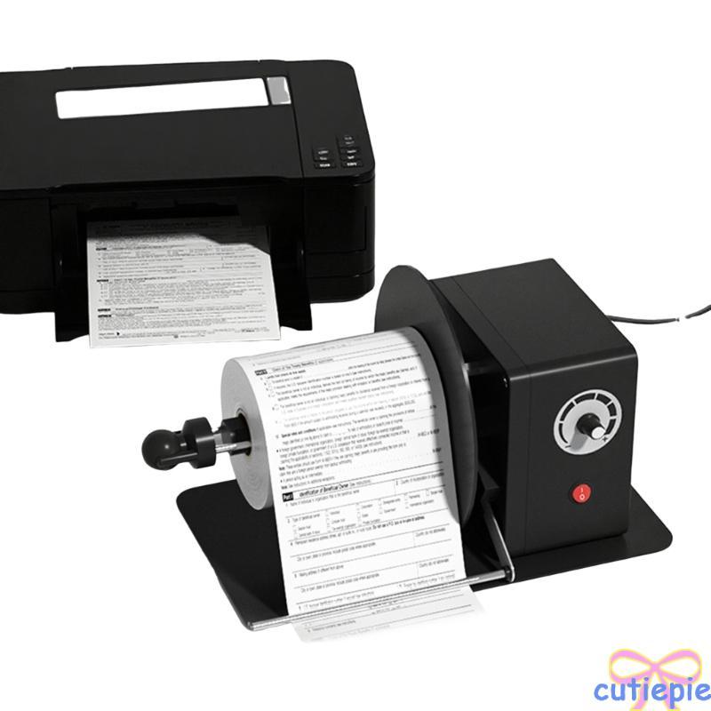 Cutie Modifiable Speed Empty Label Rewinder เครื่องถอยหลังอัตโนมัติสําหรับกองเครื่องพิมพ์