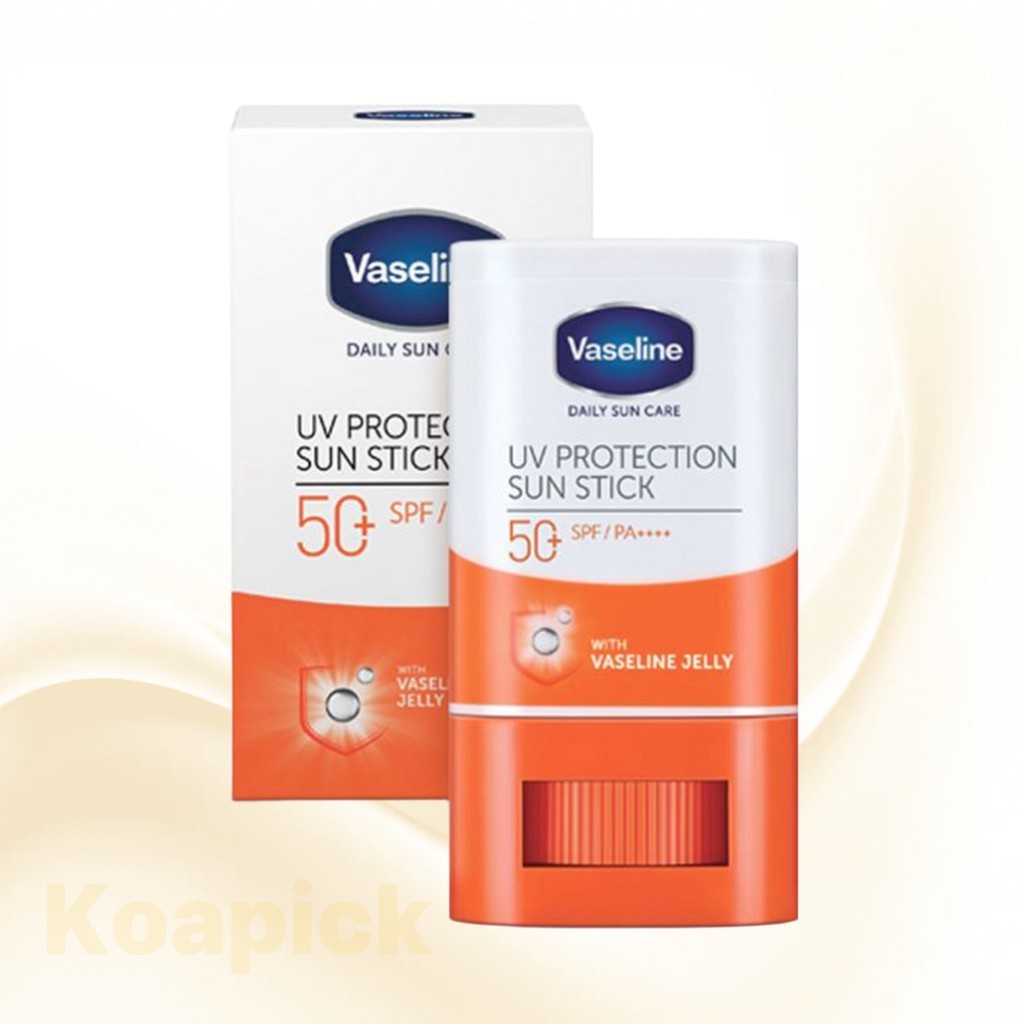 [vaseline] UV Protection Sun Stick, SPF50+, PA++++, 1 ชิ้น / Korean Sun Stick / SPF50+ Protection
