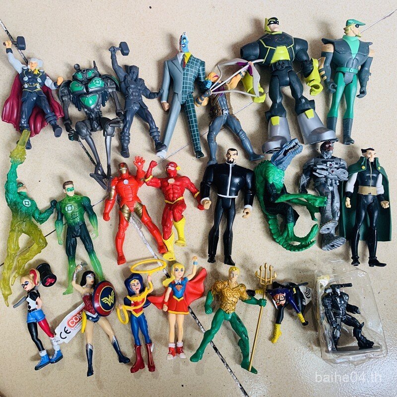 ขายร้อน 2025 Bulk Comics Hero Green Lantern Batman 12cm ตุ๊กตาของเล่นรุ่น T7TB