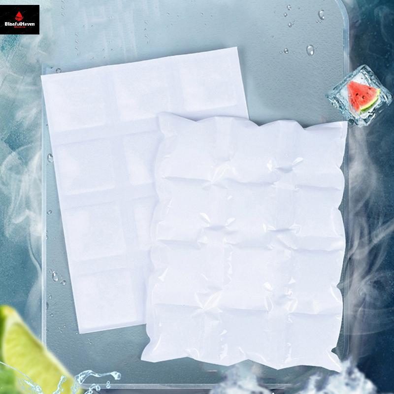 Reusable Gel Ice Bag การดูดซับน้ําอัตโนมัติฉนวน Ice Pa Pain Coldpress Cooling Bag อาหารเก็บสด Ice Pa