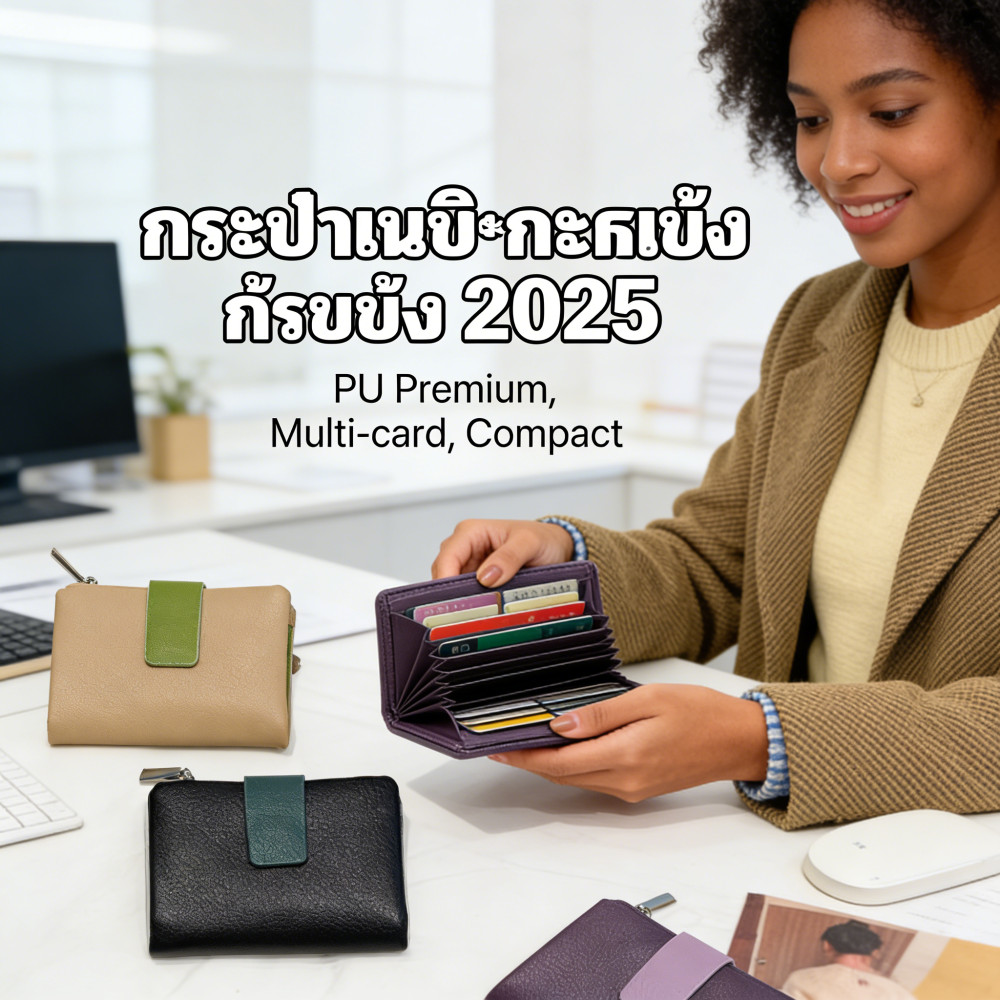 กระเป๋าสตางค์แบบสั้นสำหรับสุภาพสตรี Crash Color กระเป๋าใส่บัตรหลายใบออกแบบความจุสูงแฟชั่นแบบพกพาเปลี่ยนกระเป๋าเก็บเงิน