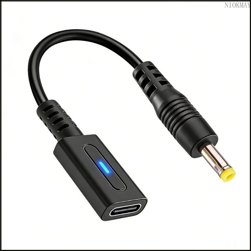 NIOK Universal Psp1000 2000 สายชาร์จ Type C อะแดปเตอร์ 10 ซม. ความยาวสั้น