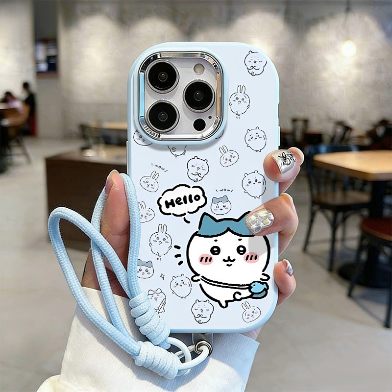 S68 CASE + สร้อยข้อมือ iPhone 13 12 ปลอก iPhone 11 14 15 16 17pro กรณี hp iphone 13 12 11 Pro Max 15