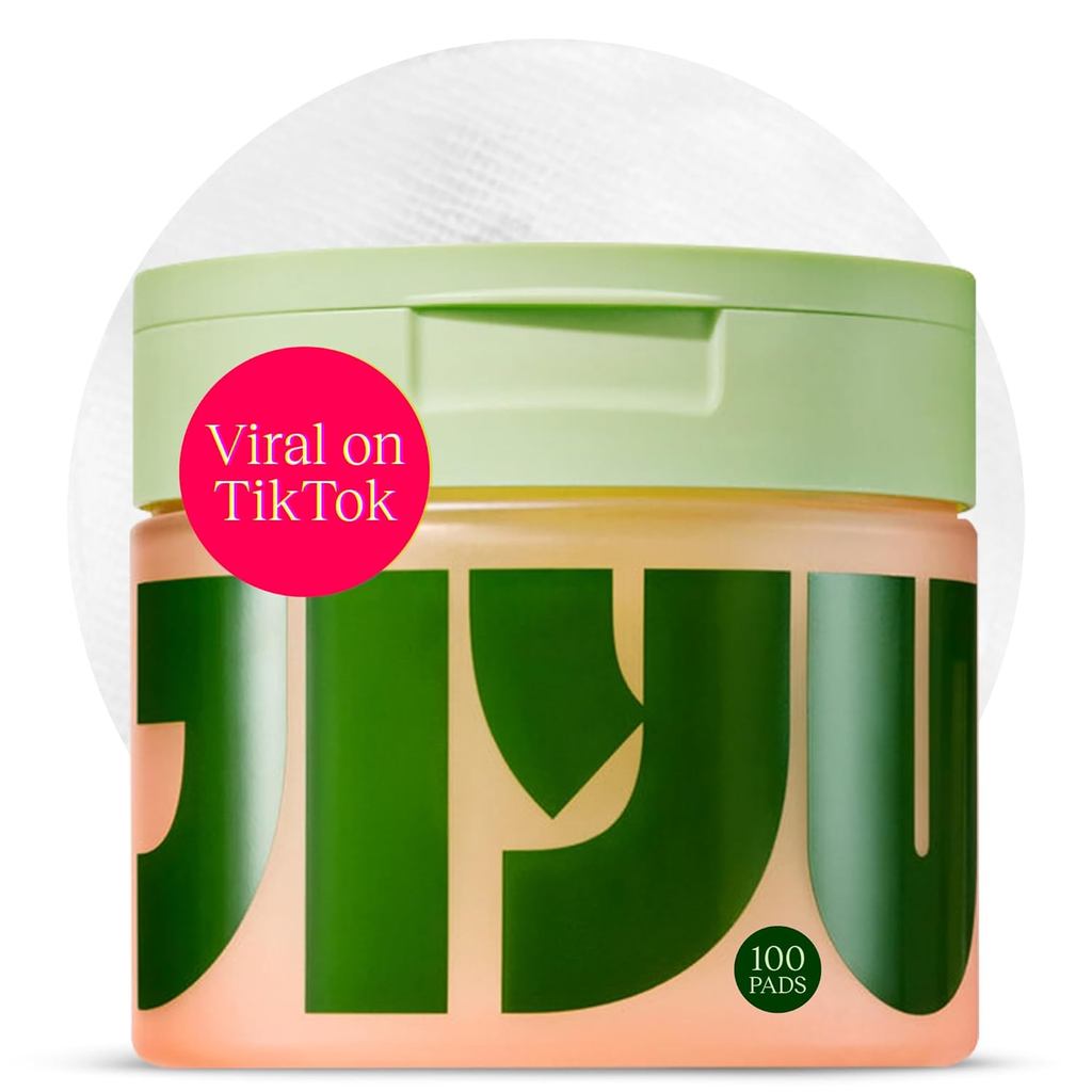JiYuToningPolishPads-เกาหลีcareforDarkSpots,ริ้วรอย&Dull-HydratingFacialTreatmentwithSnailMucin,Niac