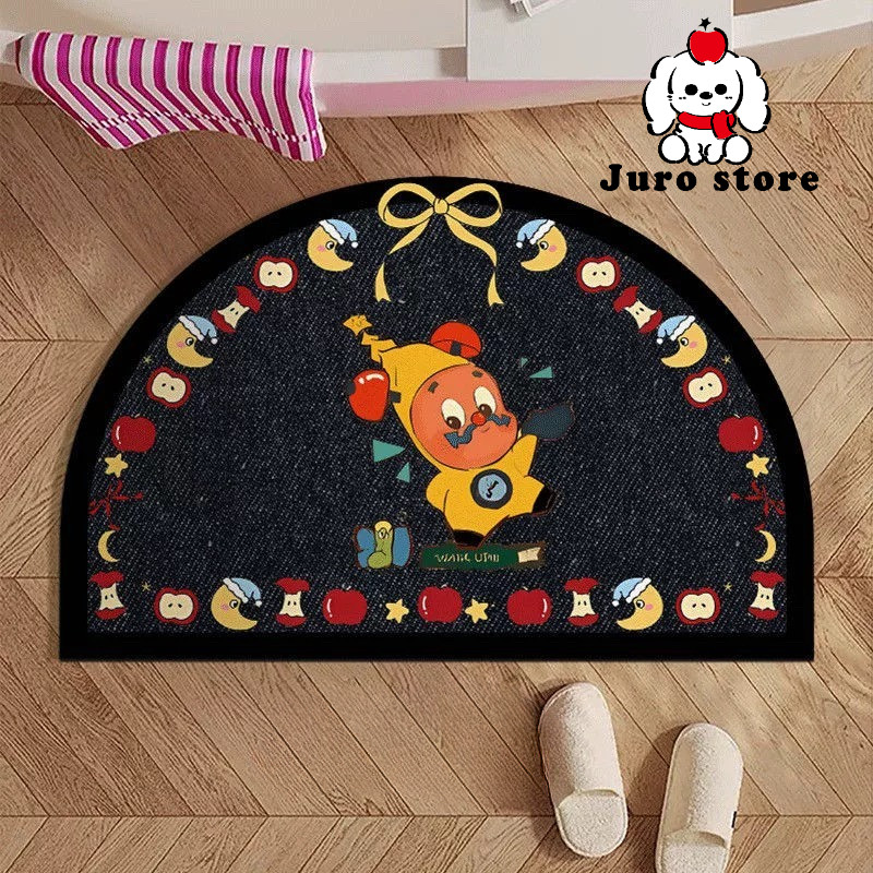 JURO POPMART TWINKLE MOTIF FLOOR MAT WITH CUTE CHARACTERS/BATHROOM MAT/KOREAN DESIGN