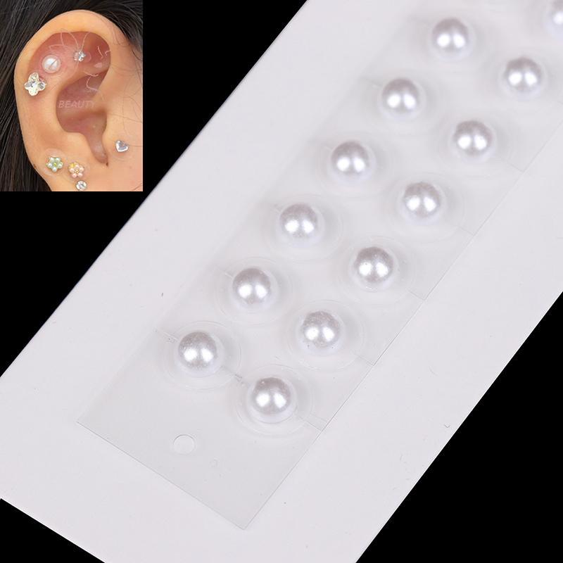 [maybeauty] 20 ชิ้น/Sheep Pearl Ear Seed การฝังเข็ม Auricular สติกเกอร์หูแบบใช้แล้วทิ้งนวดบําบัดเข็ม