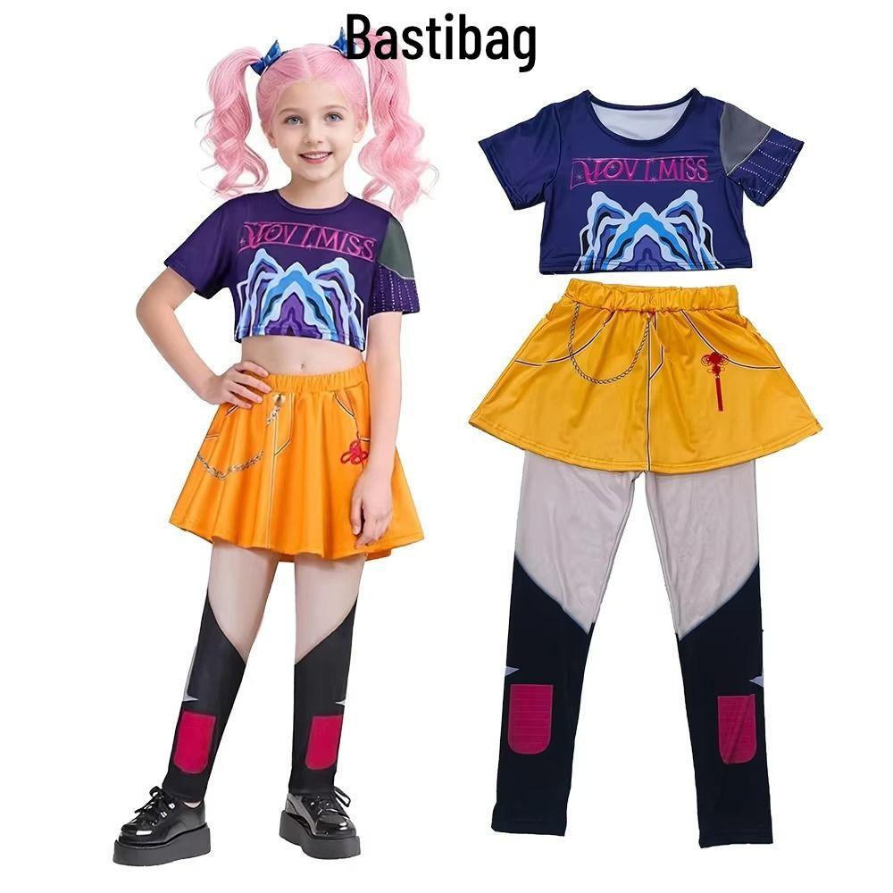 BASTIBAG ชุดคอสเพลย์ Rumi, Zoey, Mira พิมพ์น่ารัก เหมาะสำหรับงานคาสual K-pop และฮาโลวีน