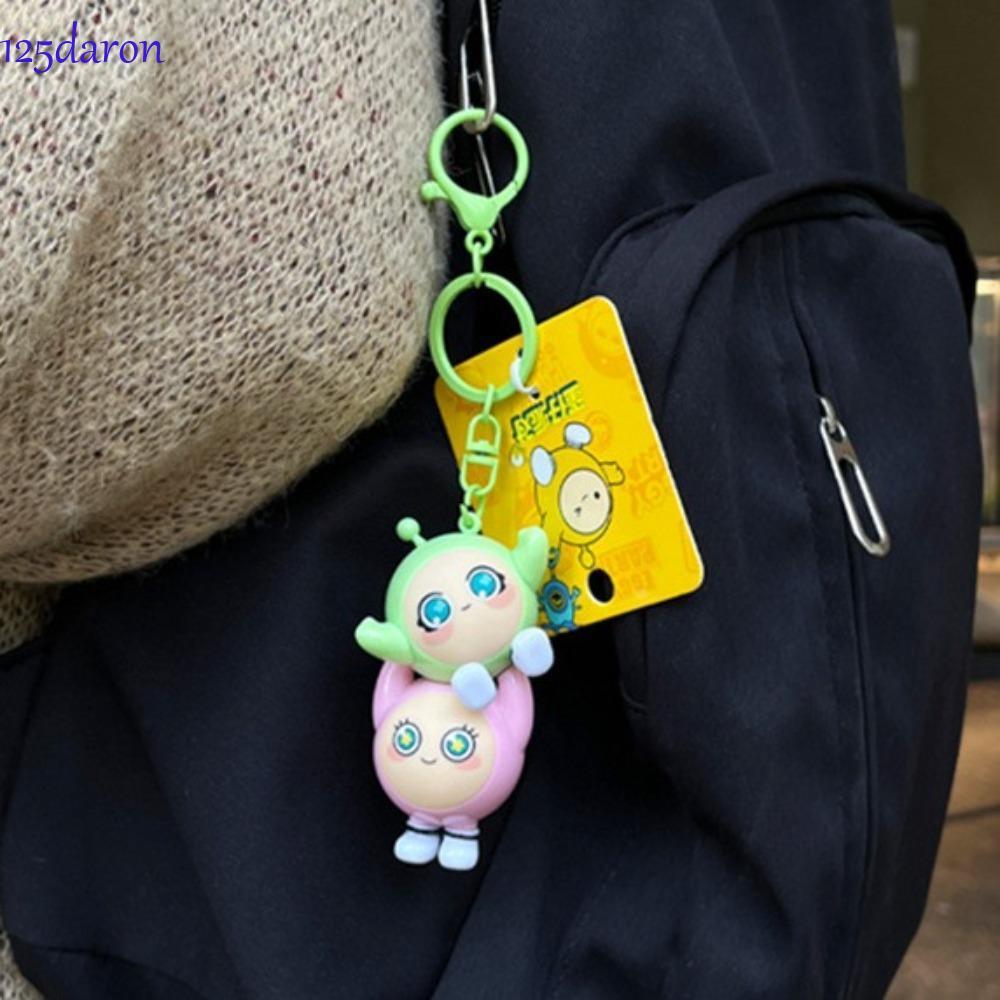 DARON1 Eggy Party กระเป๋าจี้,น่ารักอะนิเมะเกม Eggy Party พวงกุญแจ,กุญแจรถจี้น่ารักการ์ตูน Kawaii Egg