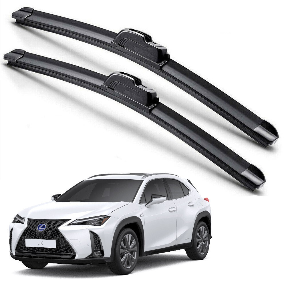 สําหรับ 2019-2025 Lexus UX200 UX250h UX300h ใบปัดน้ําฝนกระจกซิลิโคนไฮบริด