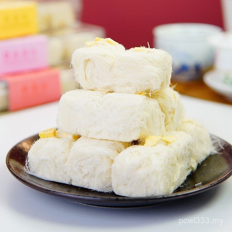 Spot Chinese Snacks Old Shanghai Flavour Dragon Whisker Crisp Gift Box Old-fashioned Handmade Tradit