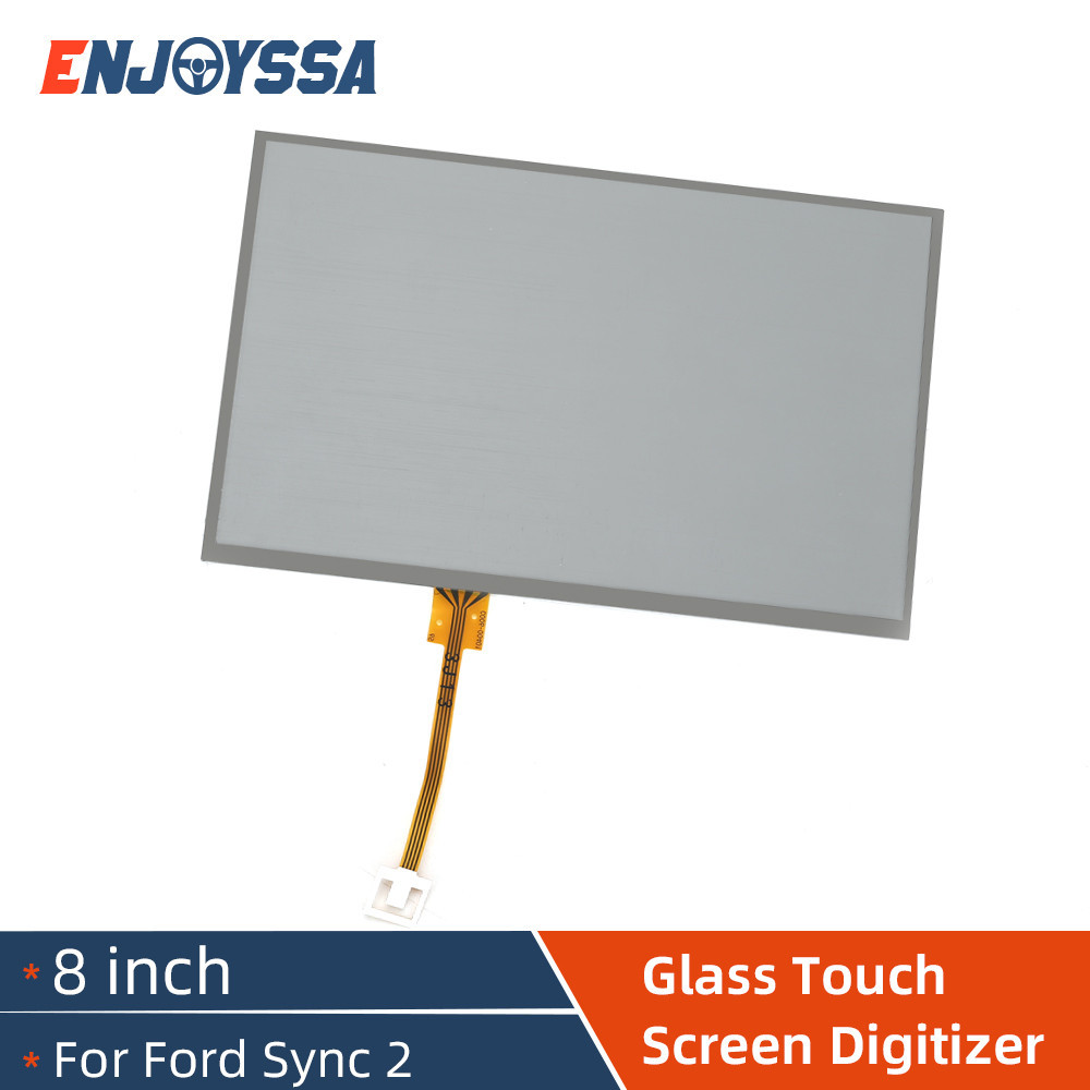 รถวิทยุหน้าจอสัมผัสสําหรับ Ford Sync 2 8 "แก้ว Digitizer นําทางแทนที่ LQ080Y5DZ03A LQ080Y5DZ30A LQ08