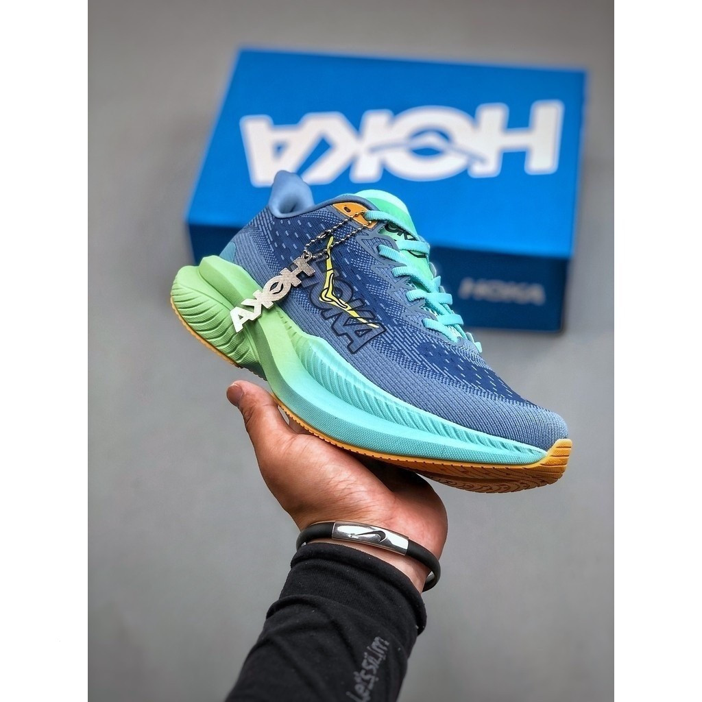 HOKA ONE ONE MACH 6 New Generation Flagship Carbon Plate Shock Absorption Racing Running Shoes FYC3 