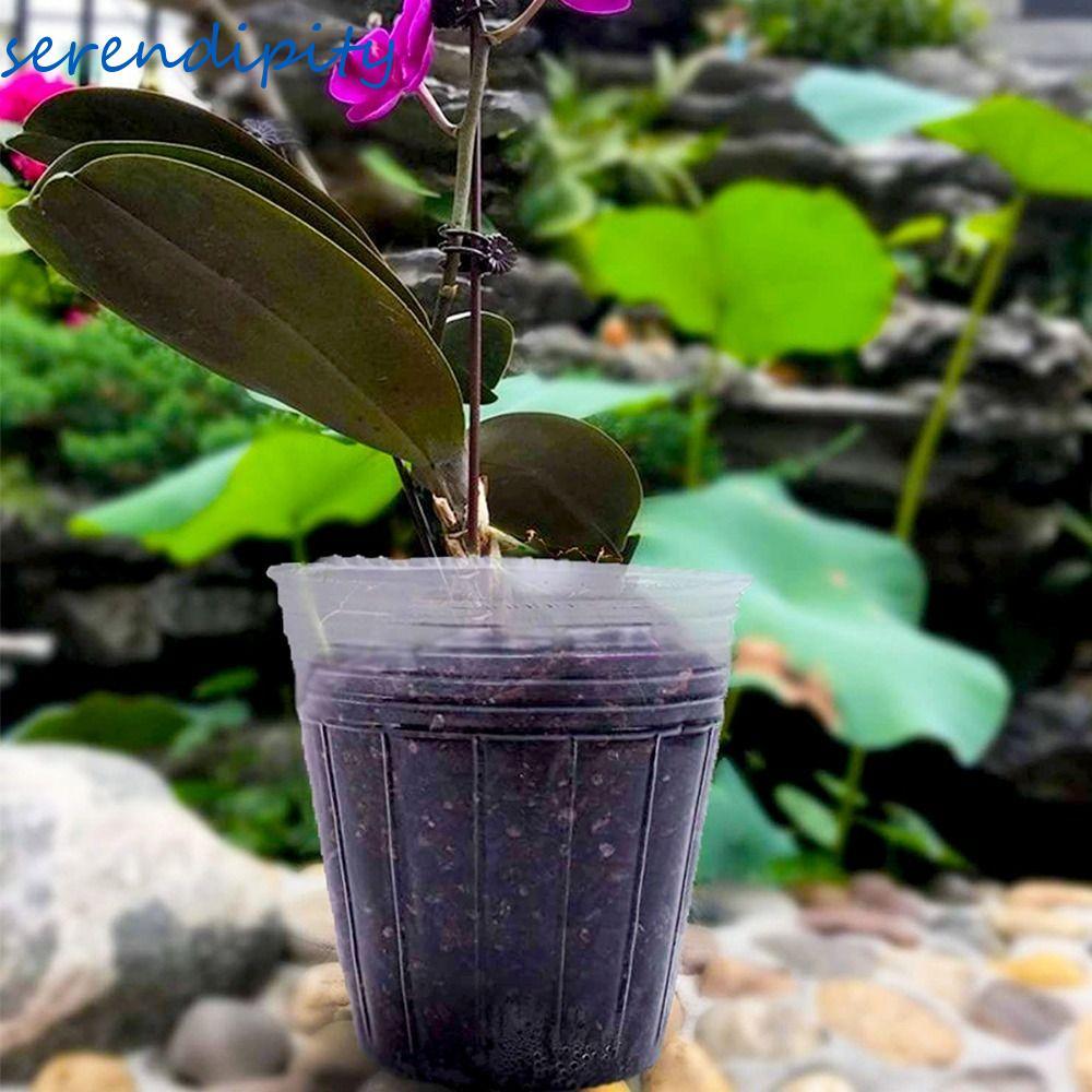 SERENDIPITY Nursery Potes Home Transparency Gardening Tool Container For Garden Flower Seedling Bag