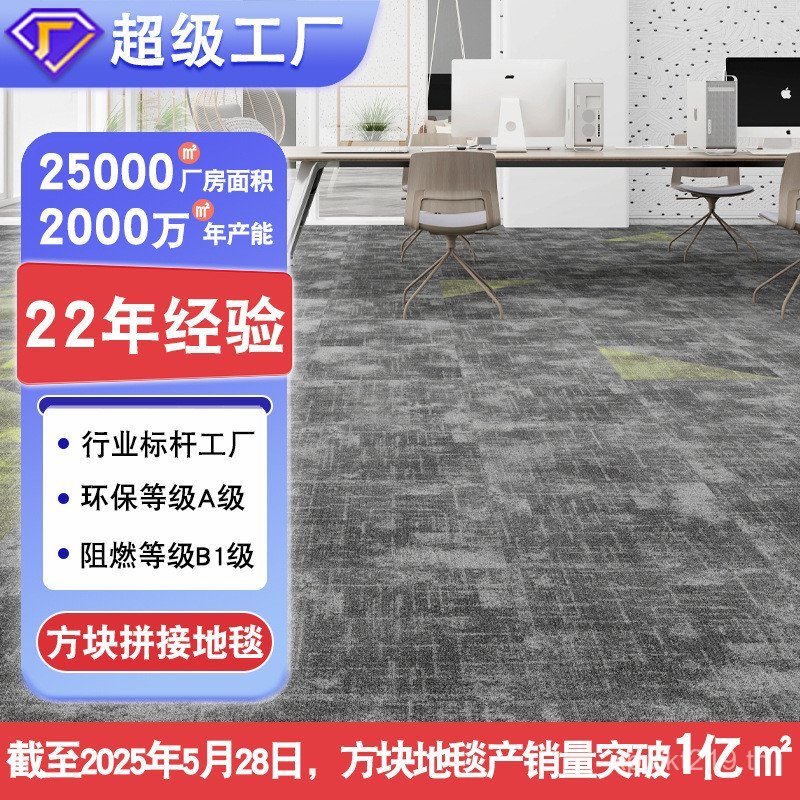 พรมไนลอนพรมเย็บบริษัทเครื่องมือ Aofeis Airport โรงแรมพื้นที่ขนาดใหญ่สารหน่วงไฟ Commercial Cube PVC 9