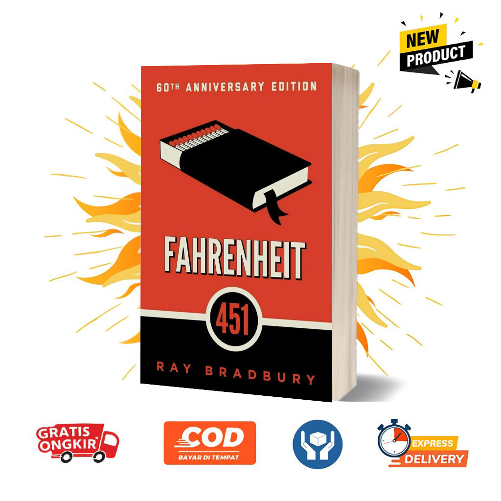 Fahrenheit 451 by Ray Bradbury (อังกฤษ)