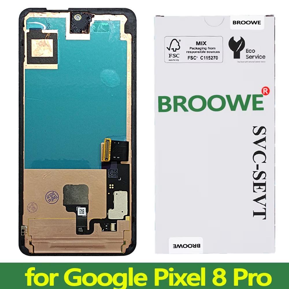 LTPO OLED, 120Hz 6.7 สําหรับ Google Pixel 8 Pro จอแสดงผล LCD หน้าจอสัมผัส GC3VE, G1MNW