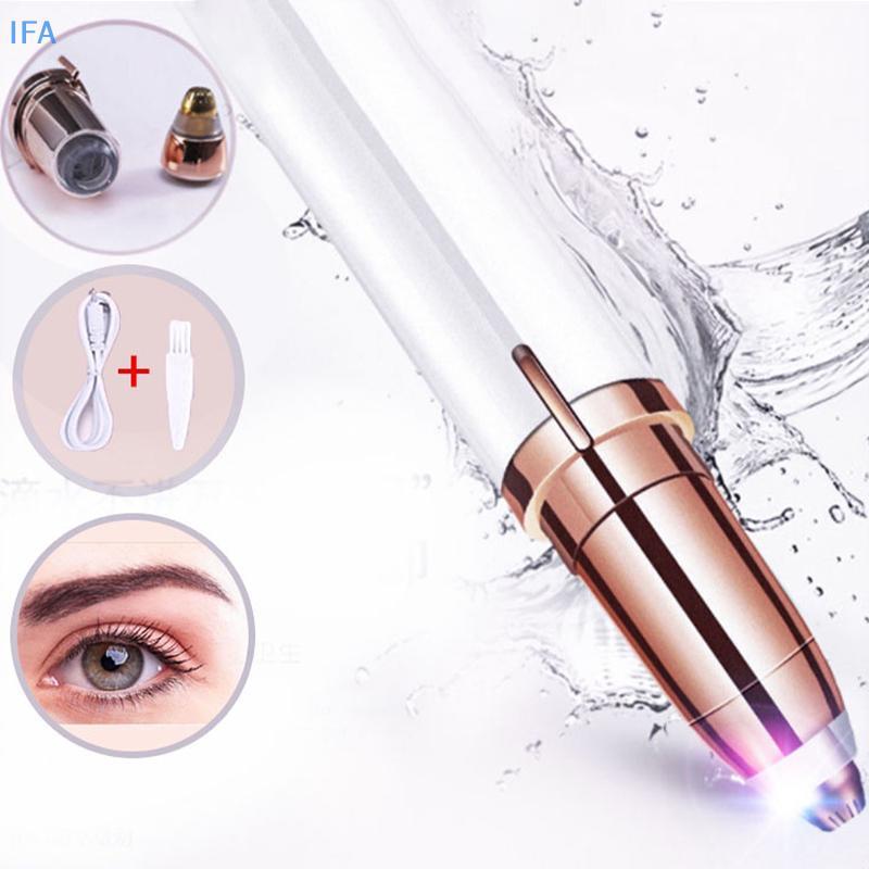 IFA Electric Eyebrow Trimmer Eyebrow Trimmer อัตโนมัติคิ้ว Trimmer อุปกรณ์โกนหนวดกําจัดขน Trimmer Ey