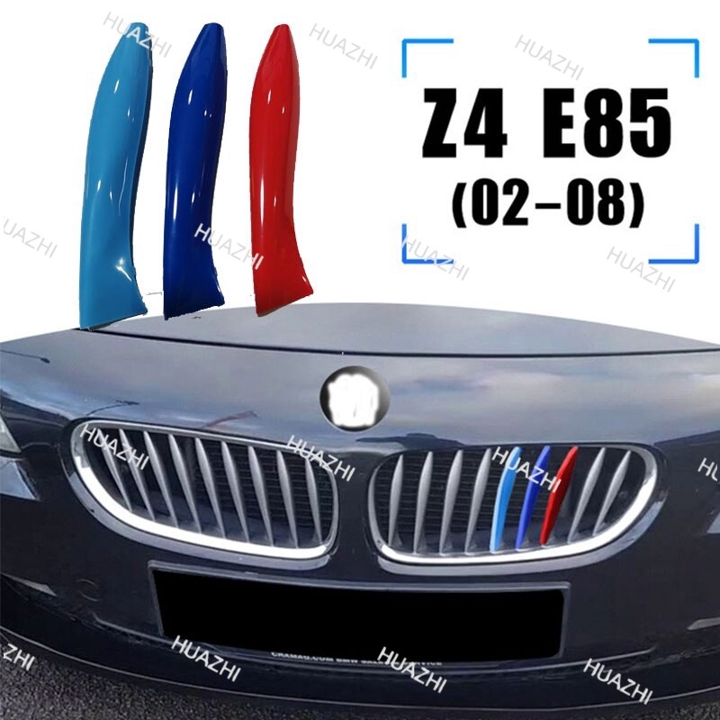 ZC 3pcs ABS สําหรับ BMW Z4 Roadster E89 E85 G29 รถ Racing Grille Strip Trim คลิป M อุปกรณ์เสริม 2017