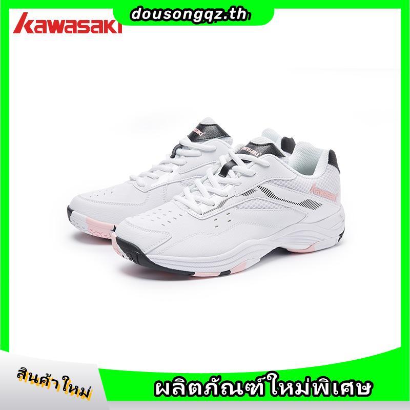 Kawasaki รองเท้าแบดมินตัน รองเท้ากีฬา รองเท้าพิคเกิลบอลสไตล์เรโทร สำหรับผู้หญิง และ ผู้ชาย ใช้สำหรับ