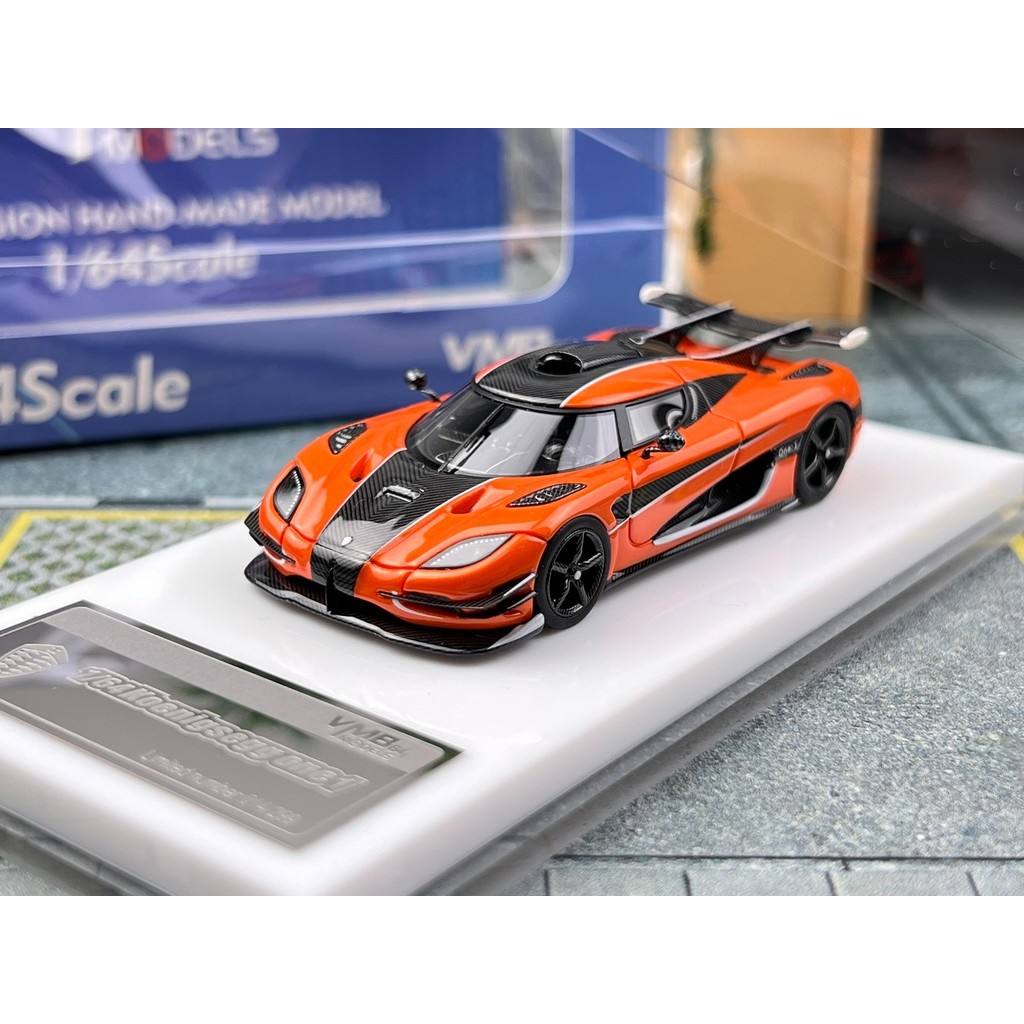 พร้อมสต็อก VMB 1: 64 Koenigsegg Koenigsegg Agera One1 Limited เรซิ่นรถรุ่น
