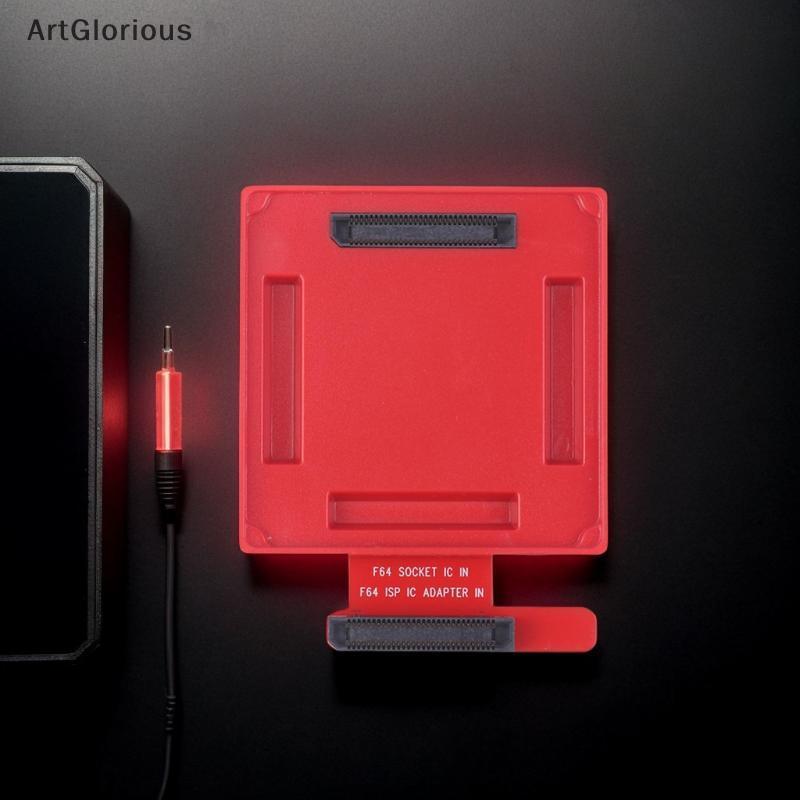 Art Flash 64 กล่อง F64 ISP MiPitester MiPi กล่องสําหรับ MINI & GEAR 2 EMMC ISP อะแดปเตอร์ซ่อมเครื่อง