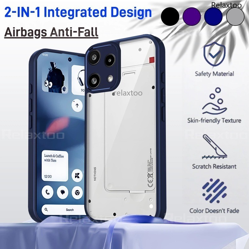 ปลอกใสสําหรับโทรศัพท์ไม่มีอะไร 3A Phone3A 3 A Pro Lite 3APro 3ALite Phone3APro 5G 4G อะคริลิคโปร่งใส