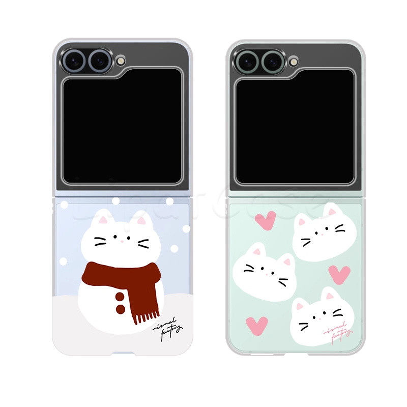 Softcase Casing Samsung Z Flip 7 6 5 4 3 2 & Case Oppo Find N3 N2 Flip Casing hp พับได้ Cute Aesthet