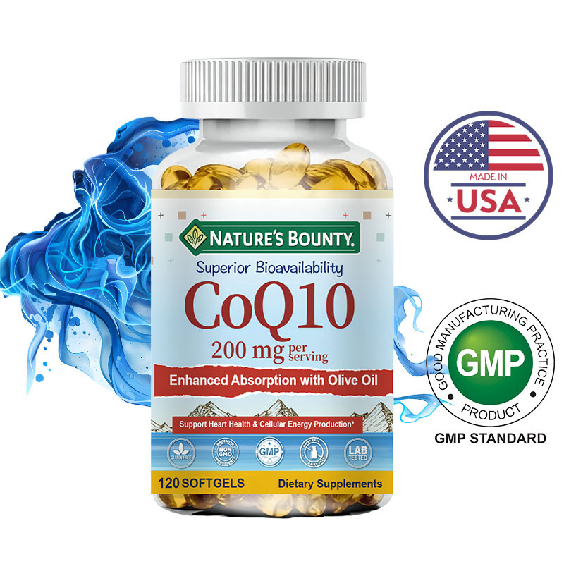 CoQ10 Softgels | ช่วยสนับสนุนหัวใจและพลังงาน | 120 Softgels