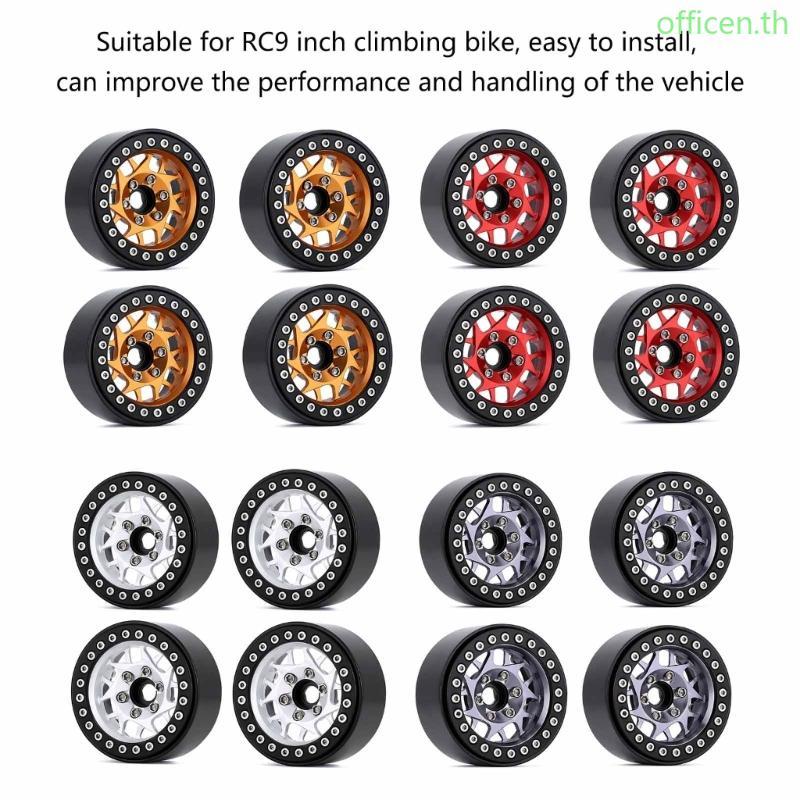 Cen รีโมทคอนโทรลดุมล้อ 1 9 Beadlock ล้อขอบสําหรับ 1 10 ของเล่นรถ Crawler