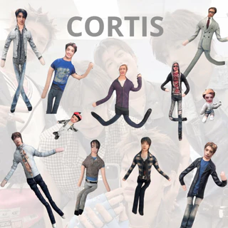 CORTIS Full Skeleton ตุ๊กตาตุ๊กตาบทคัดย่อตุ๊กตา An Ganho Zhao Yufan Yan Chengxuan Martin Gold Master การฝึกอบรมของขวัญสําหรับเพื่อน