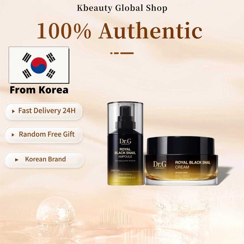 [Dr.G] Royal Black Snail Anti Aging Power Ampoule 30ml/ครีม 50ml / Total Anti-Aging, Elastic Boosting