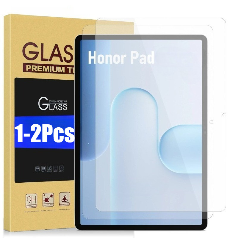 1-2PCS Matteกระจกนิรภัยป้องกันหน้าจอสําหรับHonor Pad Tabแท็บเล็ตZ3 Z5 6 8 9 V8 V9 7 V7 V8 V9 Pro 10.