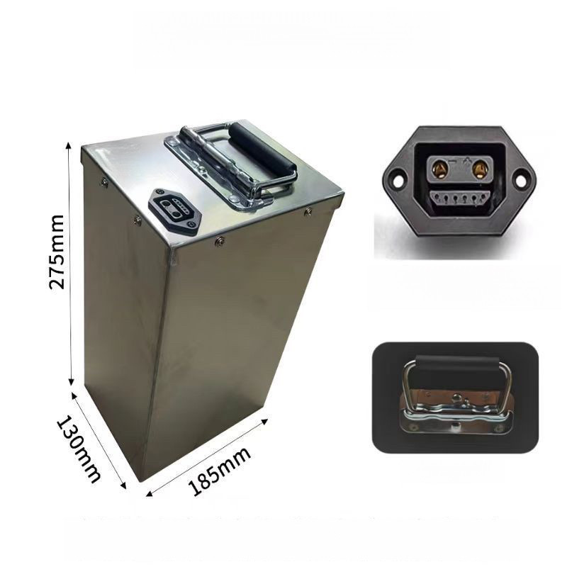 แบตเตอรี่ลิเธียม 48V 20Ah/24Ah สำหรับรถยนต์ไฟฟ้า Aima รุ่น AM1, S1E, 350, Aidu, U2, Yoyo