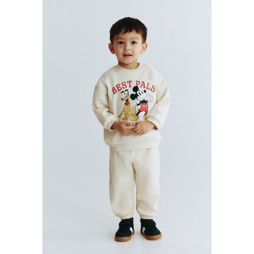 H&M(เอชแอนด์เอ็ม) ชุดสเวตเชิ้ตพิมพ์ลาย 2 ชิ้น Infants 2-piece printed sweatshirt set 1314910_4