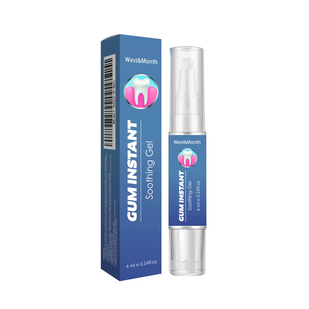 WestMonth Gum Care Gel บรรเทาอาการบวมและปวดในเหงือก ทําความสะอาดคราบหินปูนและคราบฟอกสีฟัน W2VE
