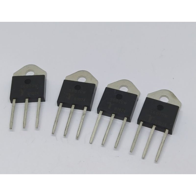 มือ1 พร้อมส่ง! S6070W THYRISTORS (SCR) 70A 600V  แพ็ค3ตัว ส่งทุกวัน