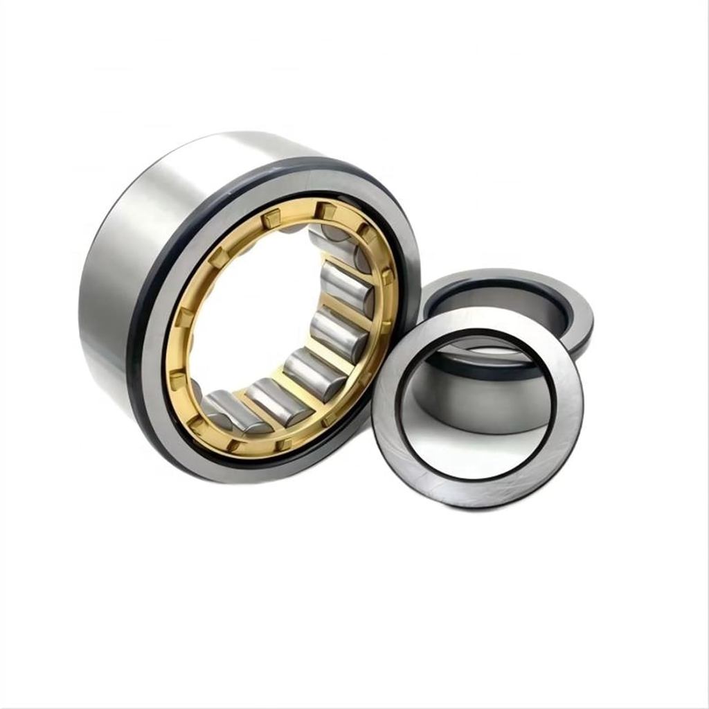 แบริ่งความเร็วสูง NJ207E แบริ่งลูกกลิ้งทรงกระบอกเหล็กโครเมียม 35 * 72 * 17 มม. 1 ชิ้น