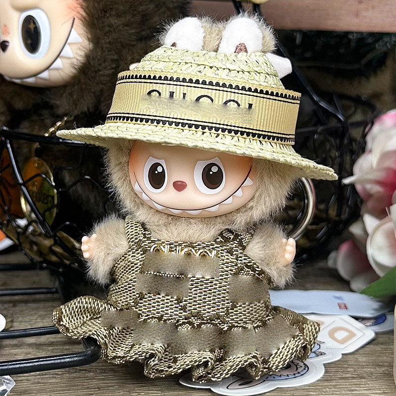 เฉพาะเสื้อผ้าเหมาะสําหรับ4.0มินิมินิลาบูลาบู รุ่นที่สี่หัวใจรหัสด้านล่างเสื้อผ้าเด็กหมวกฟางชุดสูท - รูปที่ 6