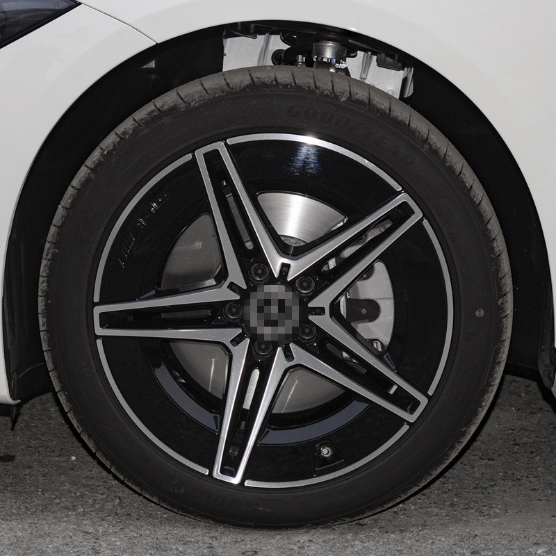 เหมาะสําหรับ Mercedes-Benz C-Class Hub c200L/C260L/C180/c Series Hub 57 ซม.60 ซม.63 ซม.รถแหวนเหล็ก