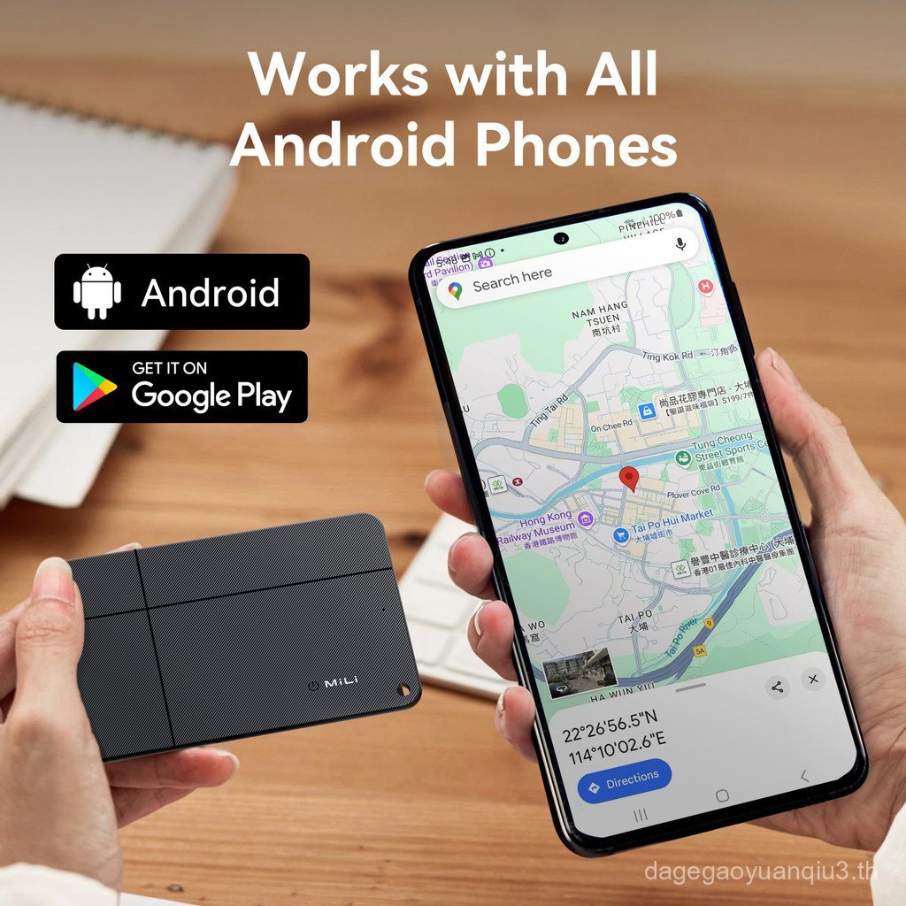 Mitag Android Card Locator AIRTAG อุปกรณ์ป้องกันการสูญหายกระเป๋าเดินทางสัตว์เลี้ยง Google Certificat