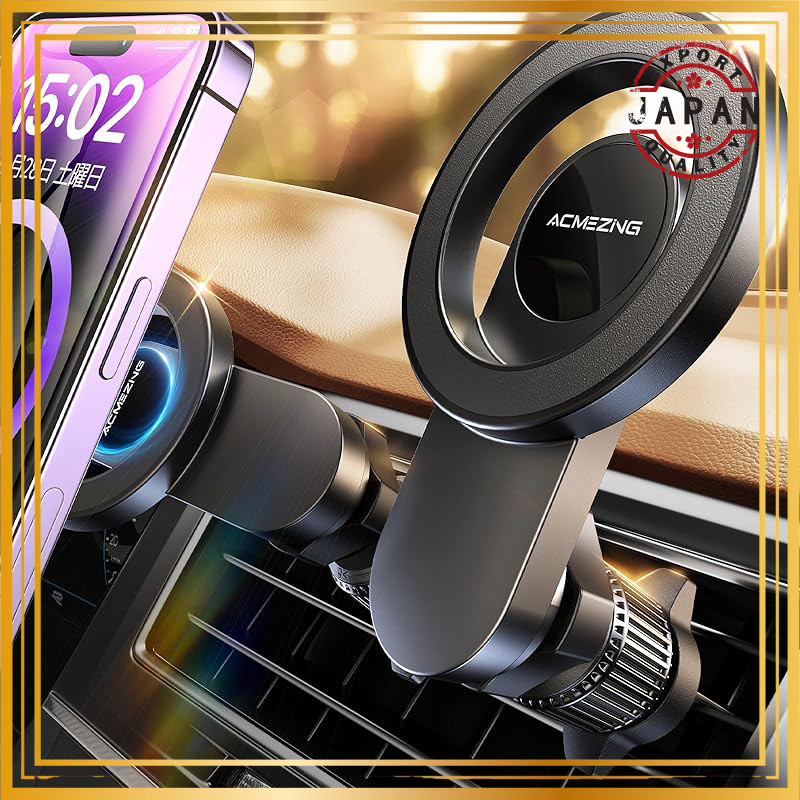 Car Smartphone Holder, Magnetic ACMEZING Car Stand Magsafe Car Accessories