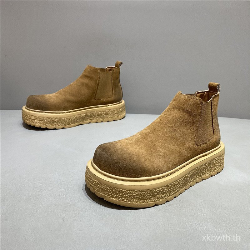 Xinhai Style Thick-Soled Martin Boots Chelsea Mens Boots