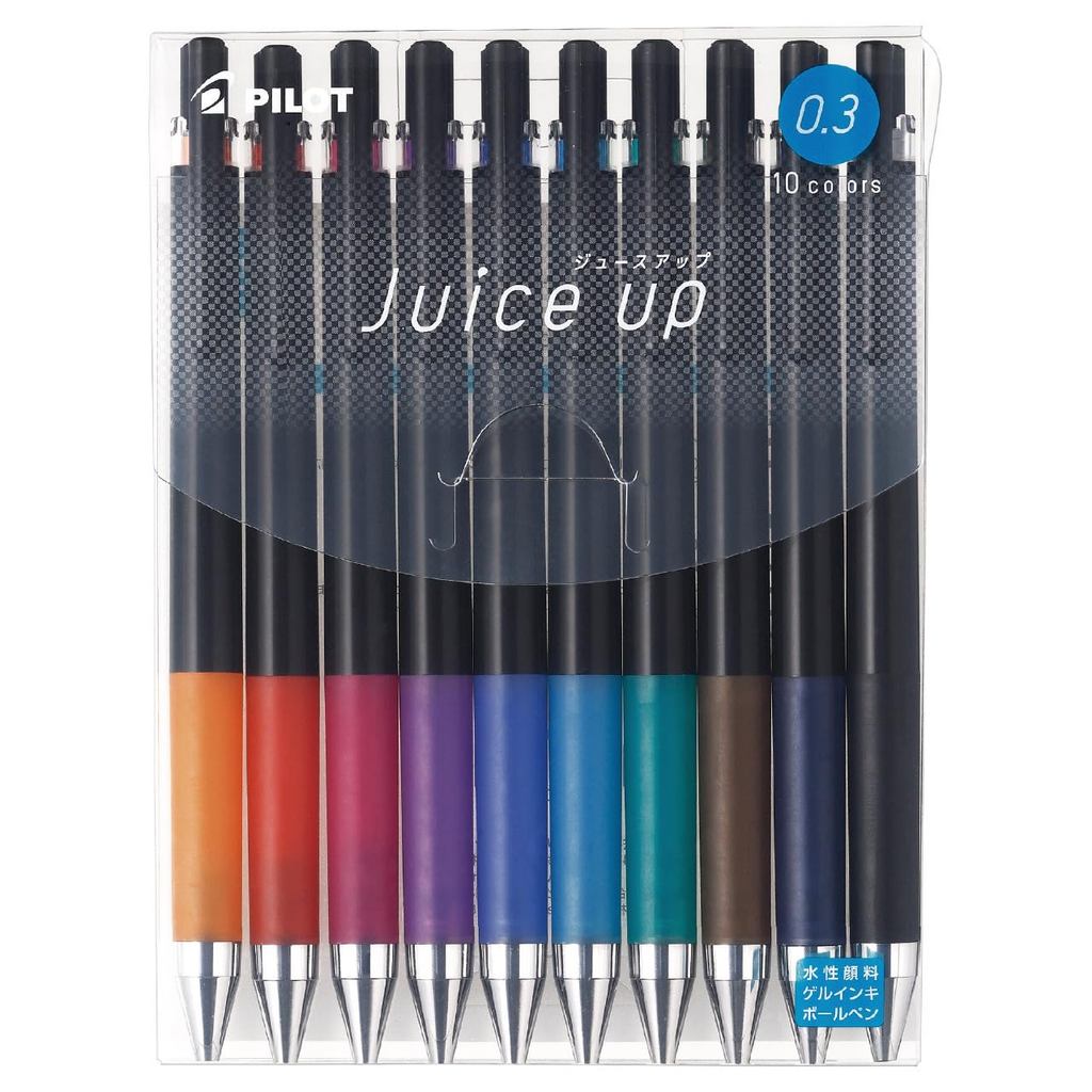 Pilot Juice Up Gel Pen 10-Color Set 0.3/0.4/0.5 LJP200S3/4-10C LJP200S5-10C