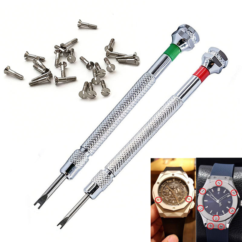 2/4pcs นาฬิกาสกรู Screwdrive สําหรับ Hublot Bigbang คลาสสิก Fusion Series U-Shaped นาฬิกาสกรูซ่อมเครื่องมือ