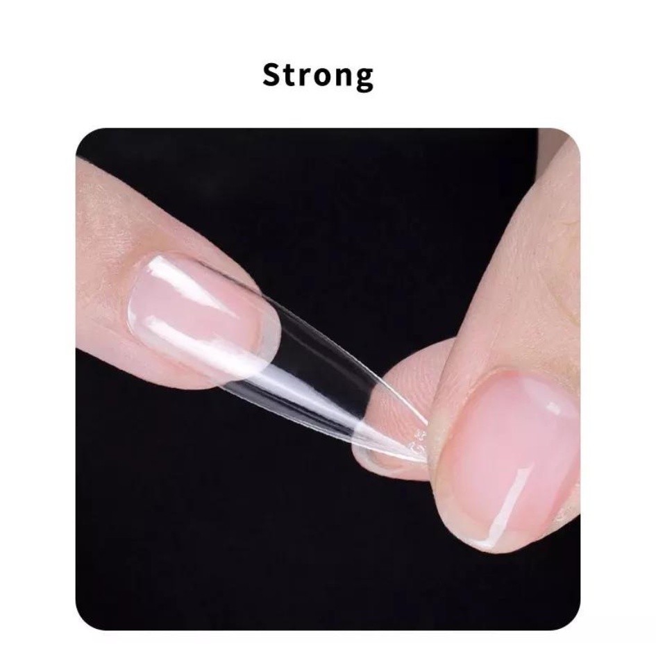 MissCheering กาวเจลติดเล็บปลอม ไม่เป็นฟองอากาศ ขวดขาวฝาเขียว Nail Adhesive 15ml - NT Nail - รูปที่ 2
