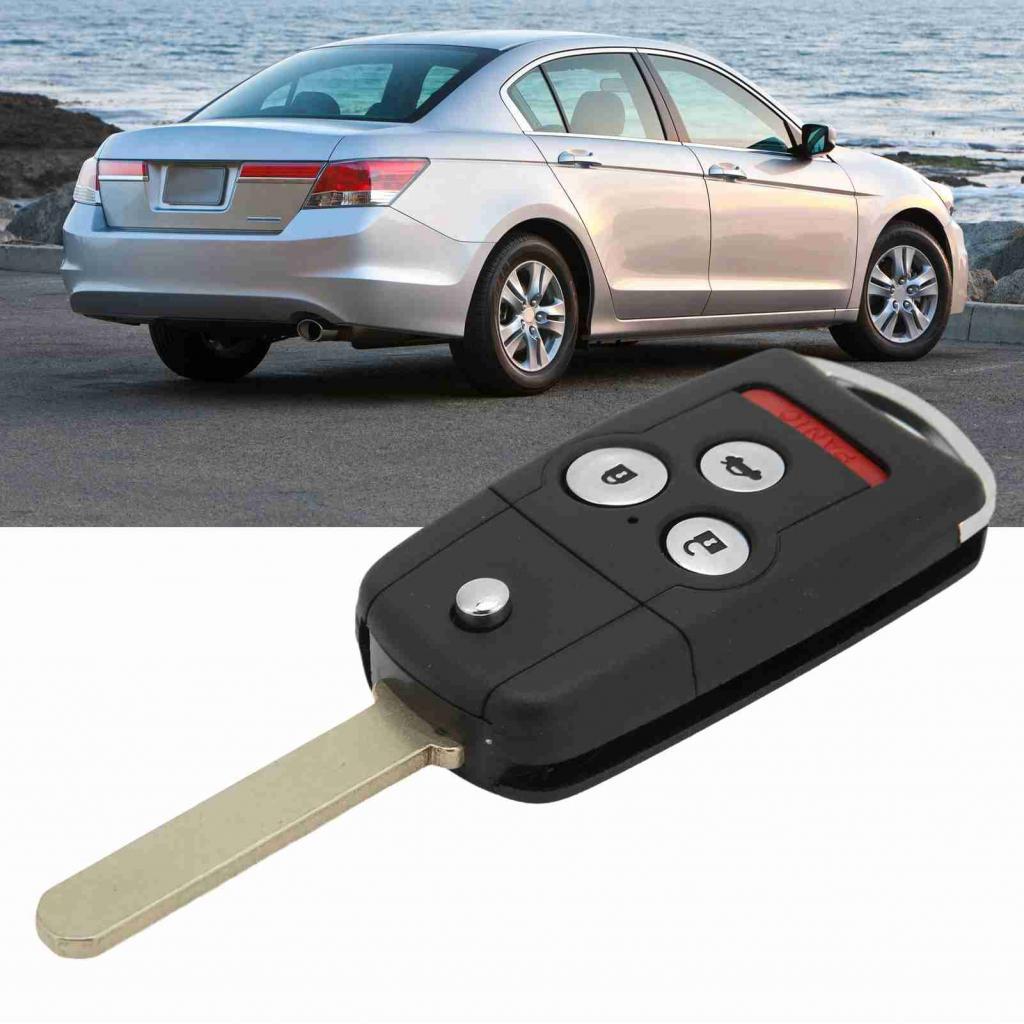 Rubikcube 4 ปุ่มกุญแจรถ Fob Shell Keyless Flip พับ MLBHLIK-1T OUCG8D-439H-A N5F0602A1A พับสําหรับ