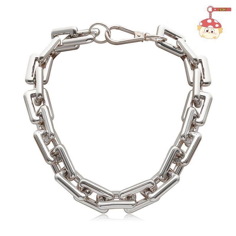 [IAQC] Punk Hip Hop Choker Chunky Chain Necklace Statement Fashion Charm Jewelry [VN]