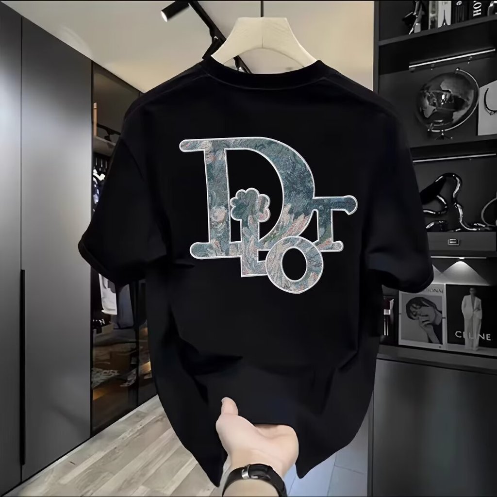 เสื้อยืดผู้ชาย O'Reilly หนักพิเศษ สไตล์ Americana สำหรับฤดูร้อน