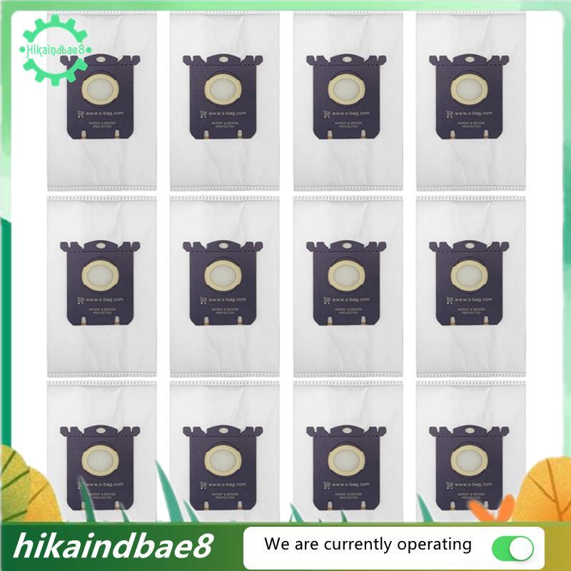 ถุงเก็บฝุ่นสําหรับเครื่องดูดฝุ่นคลาสสิก EL200F EL200F EL4100 EL4200 EL6985 EL7000 EL85009(12PCS)